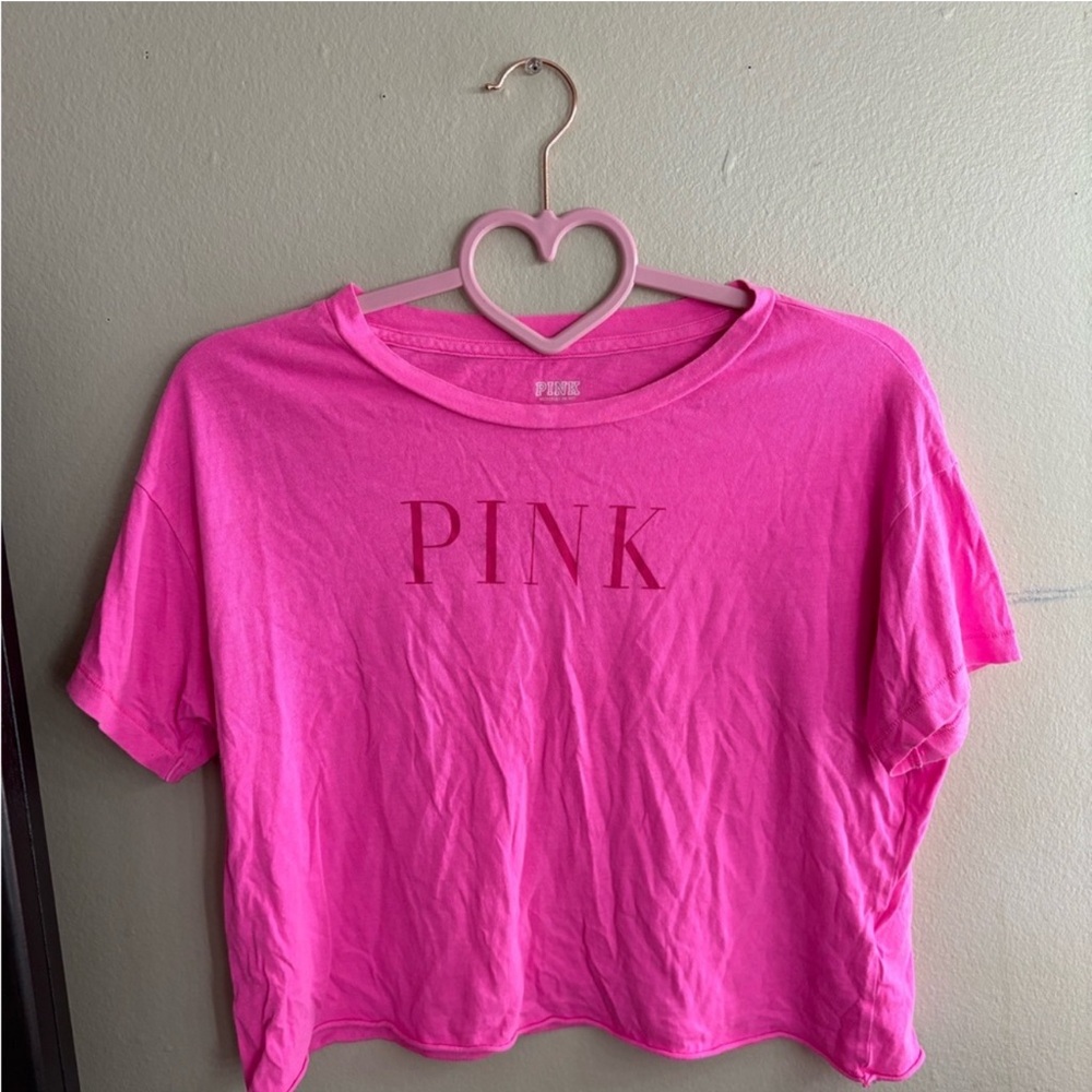 Victoria's Secret Vibrant Pink Tee